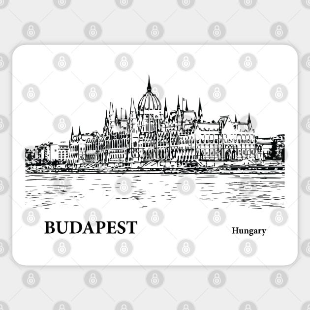 Budapest Hungary Sticker by Lakeric